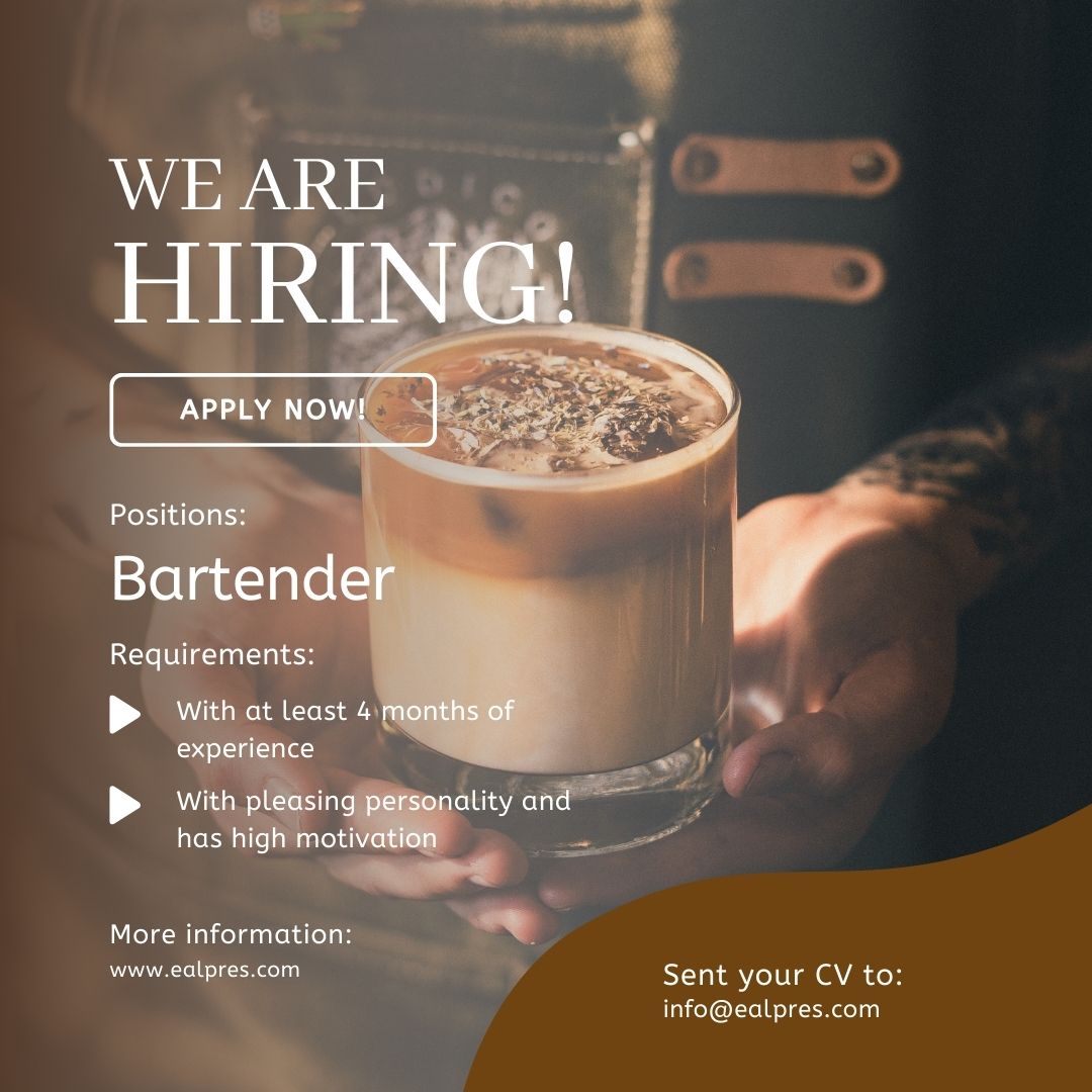 bartender jobs in uk